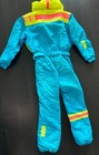 Nils Gore-tex Ski Suit One Piece Snowsuit Snow Bib Vtg 1980s Retro Mens L liner