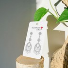 100pcs Earring Display Cards With Bags  2x3 5 Inch Earring Display Holder Cards