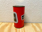 Vtg  Black Label Flat Top Beer Can  Carling Brewing  Natick  Ma  Bottom Opened