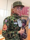 Vintage Gi Joe Action Marine Rank Stickers