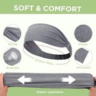 3x Sports Headband Anti-sweat Band Running Yoga Stretch Head Bands Men Women