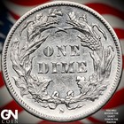 1887 S Seated Liberty Dime Z8344