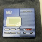 Sony Md Walkman Mz-r90 Silver Portable Minidisc Recorder Player Untested As is