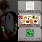 Glow Halloween Tattoos For Kids Party Decorations