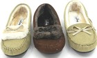 Women s Warm Winter Comfortable Fur Moccasin Round Toe Slip On Flat Shoe Sz 5-10
