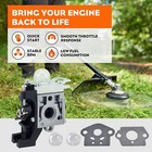 Carburetor Fit Zama Rb-k93 Echo A21001690 Srm225 Gt225 Pas225 Trimmer