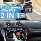 2in1 Anti Radar Laser Police Detector Speed Car Recorder Dash Camera Night