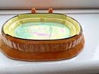 British Empire Exhibition Wembley 1924 Crown Ducal Large Orange Lustre Stadium 