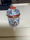 Halcyon Days Mozart Bird Musical Collectible Enamel Box