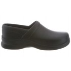 Klogs Boca Black Work Shoe Clog Slipon Professional Slip Resistant Kitchen Nurse