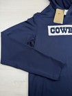 Nike Dallas Cowboys Hoodie Nfl On Field Apparel Blue Lightweight Mens S Nwt
