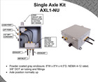 Lift Axle Air Control Kit  Single Axle Kit  Truck trailer Applications