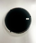 American Atelier Round Silver 15  Diameter Looped Mirror Tray