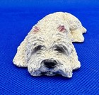 Vintage 1989 Living Stone  West Highland Terrier Dog Figurine Westie Puppy