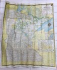 1952 Minnesota Official Highway Map Vintage