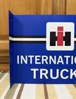 International Trucks Flange Sign Ih Farm Double Sided Vintage Style Wall Decor