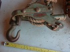 Vintage Moline Rope Block   Tackle Pulley Hoist Lot 26-34