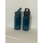 Yeti Plastic Water Bottle Set Of 2 20oz Each Both Teal Green Lids With Handles