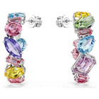Brand New Swarovski Gema Hoop Earrings Multicolor Fashion Jewelry 5692412