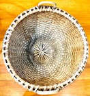 Antique Large American Wood Splint Orchard Basket