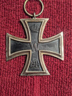 Ww1 German Iron Cross 2nd Class Medal 1813-1914 Authentic Iron silver