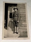 Rare Antique Wwi Us  Id d Sgt  Herbert Kelly 330 Machine Gun Bat  Snapshot Photo
