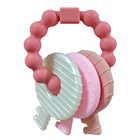 Baby Teething Keys Toys 3 To 12  infants Toddler Sensory Chew Toys teether To   