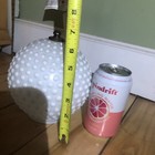 Vintage 20    White Milk Glass Hobnail Globe Hurricane Parlor Shade