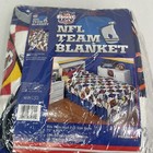 Vintage Nfl Team Blanket Fits Twin   Full Size Beds The Northwest Company New