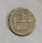 Roman Silver Coin Mark Antony  32-31 Bc Denarius Leg Xv