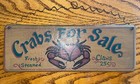 Wooden    crabs For Sale   claws 25 Cents Kitchen Sign Home Decor Beach Ocean Life