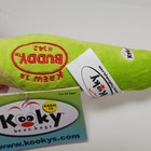 Kooky 8  Bean Bag Krew 18 Plush Soft Toy Stuffed Green With Fuzzy Hair With Tag 