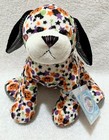 New With Code Retired Ganz Webkinz Spooky Puppy 8  Plush Toy Dog Halloween Hm699