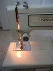 Vintage Kenmore Sewing Machine Model 158  Foot Pedal And Accessories - Works