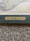 O brien Celtic Gifts 1779 Ireland Map Reproduction Raised Parchment 11x14 Matted