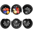 Moyansuper Pool Table Pockets Replacement For Billiard Black