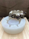 Skull Ashtray Silicone Mold For Resin Skull Dish-polymer Clay-handmade Mold
