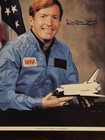 Richard N  Richards 4x Shuttle Astronaut Signed Original Nasa 8x10 Litho Photo 