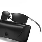 Rectangular Polarized Sunglasses Men Lightweight Outdoor Casual Glasses Uv400