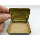 Vintage Cachets Arnaldi Tin Advertising Metal Box Container Trinket Stash Rare
