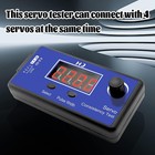 Ogrc Rc Digital Servo Tester esc Consistency Tester For Blue   Black 
