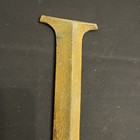 Vintage Cast Iron Letter    l    10    Wall Decor Industrial Alphabet Sign