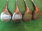 Vintage  Macgregor Tourney  Tommy Armour Oil Hardened 693 Driver  2  3   4 Woods
