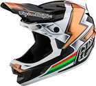 New Troy Lee Designs D4 Carbon Fiber Mtb Bmx Bicycle Helmet Size Small With Bag