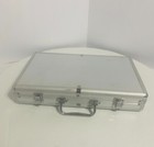 Cardinal Poker Set In Aluminum Case  Casino Chip Kit With 400 Chips 4 Card Games
