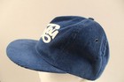 Vintage Pepsi Cola Blue Corduroy Snapback K-products Cap Hat Htf Iowa Usa