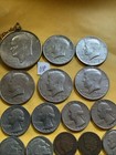 Junk Drawer Lot Eisenhower Dollars Buffalo Nickels Dimes Indian Head Pennie Coin