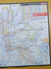Nyc Subway Map New York City Mta Transit Nov 1995 Manhattan Bridge Changes Rare