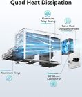 5 Bay Hard Drive Enclosure  10gbps Daisy-chain 4 Bay Das  Aluminum Usb C 5x22tb
