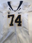 Game Worn Used Nike Cal Golden Bears Football Jersey  74 Size 46